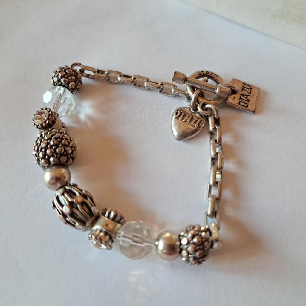 Otazu armband, Verzenden, Zilver, Overige materialen