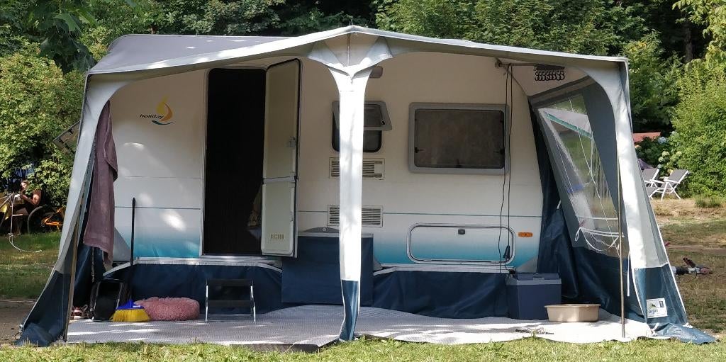 caravan Eiffeland 400 E special, Caravans en Kamperen, Caravans, Treinzit, 750 - 1000 kg, Luifel, Tot en met 4