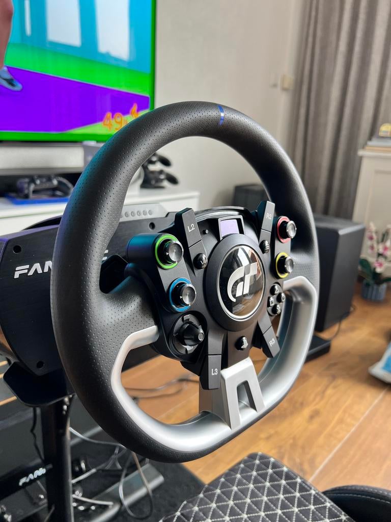 Fanatec ClubSport V2 8Nm +Dd pro wheel +Load cell pedalen, Gebruikt, 1 speler, Racen en Vliegen, Ophalen of Verzenden