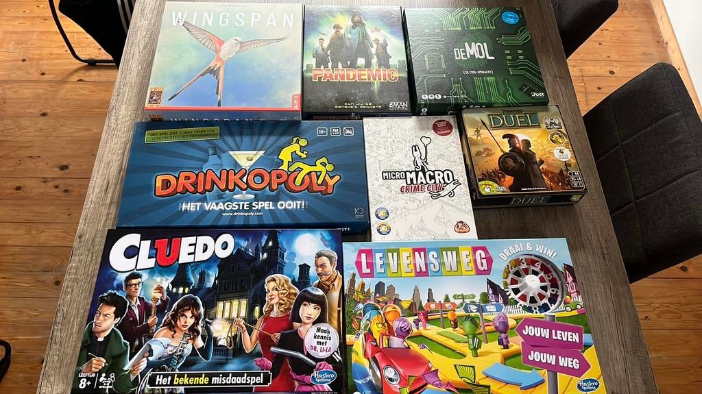 Verschillende gezelschapsspellen, Vijf spelers of meer, Ophalen of Verzenden, Nieuw