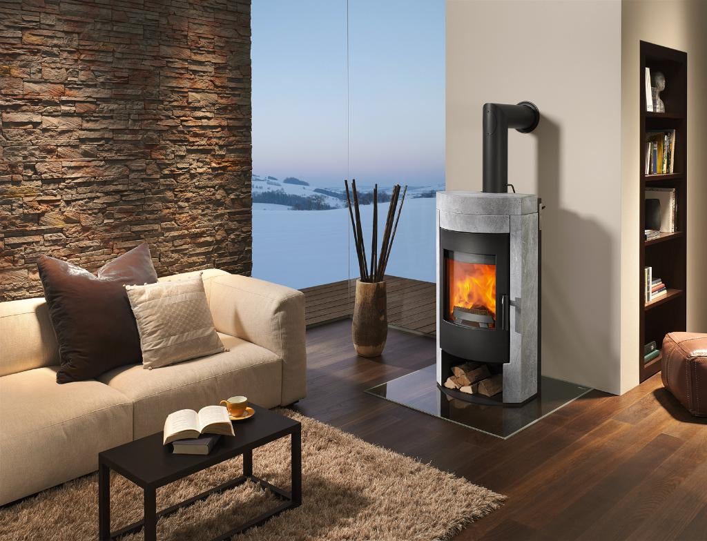 Houtkachel Rika Imposa speksteen, Meerkleurig, Overige materialen, Overige stijlen, Nieuw