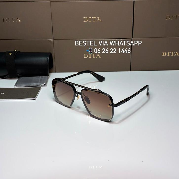 Dita mach six zonnebril, Sieraden, Tassen en Uiterlijk, Zonnebrillen en Brillen | Heren, Nieuw, Overige merken, Zwart, Ophalen of Verzenden