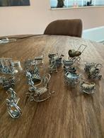Antieke verzameling, zilveren miniaturen., Antiek en Kunst, Ophalen of Verzenden, Zilver