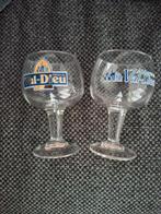 2 x Val - Dieu proef glas H 12,8 cm B 7 cm, Verzamelen, Biermerken, Ophalen of Verzenden, Nieuw, Glas of Glazen, Overige merken