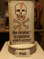 2 x oud emaille bordje, Antiek en Kunst, Ophalen of Verzenden