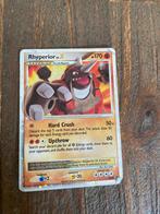 Rhyperior LV.X Pokémon Kaart, Ophalen of Verzenden, Gebruikt, Losse kaart