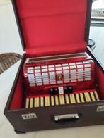 Parrot 60 bass 34 key accordeon incl koffer, Muziek en Instrumenten, Accordeons, Overige merken, Gebruikt, Ophalen of Verzenden