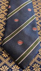 AMRO Bank stropdas groen-witte strepen The Society Shop, Ophalen of Verzenden, Nieuw, Gebruiksvoorwerp