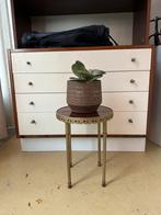 Vintage plantentafeltje, brocante bijzettafeltje België