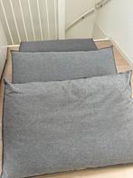 2x Luuk Palletbank Kussensets Karwei Lichtgrijs, Tuin en Terras, Tuinmeubel-accessoires, Ophalen of Verzenden, Zo goed als nieuw
