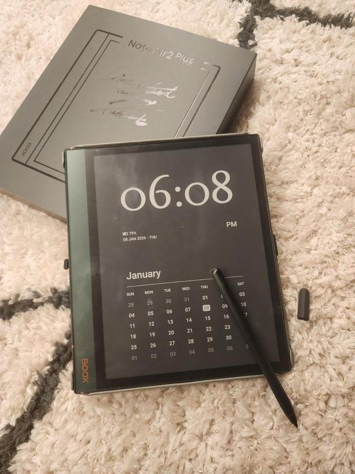 Onyx BOOX Note Air 2 Plus, Computers en Software, E-readers, Bluetooth, Touchscreen, Ophalen of Verzenden