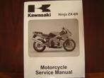Kawasaki ZX-6R  2002 service manual ZX636-A1 werkplaatsboek, Kawasaki