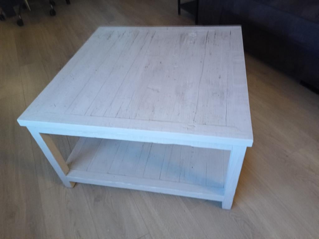 Riverdale Salontafel - Stijlvol en Praktisch, Huis en Inrichting, Tafels | Salontafels, Ophalen, Gebruikt, 50 tot 100 cm, Vierkant