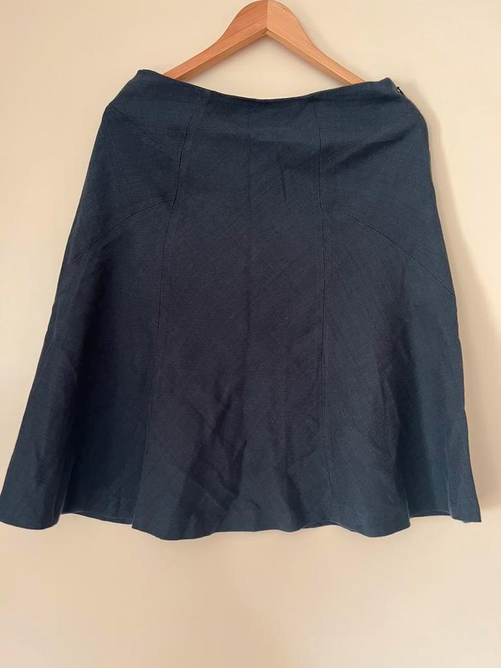 Vanessa Bruno mooie rok/ maat 38, Kleding | Dames, Rokken, Zo goed als nieuw, Maat 38/40 (M), Blauw, Knielengte, Verzenden