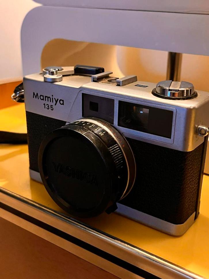 Vintage Mamiya 135 Camera, Audio, Tv en Foto, Fotocamera's Analoog, Gebruikt, Compact, Overige Merken, Ophalen of Verzenden