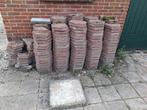 +/- 125 tegels, Tuin en Terras, Ophalen of Verzenden, Gebruikt, Beton, Terrastegels