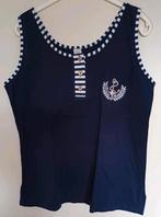 Zomers dames top, maat L., Ophalen of Verzenden, Gedragen, Maat 42/44 (L), Blauw
