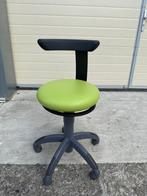 Tandarts l Sirona Groen l Tandarts stoel l assistente stoel, Ophalen of Verzenden, In hoogte verstelbaar, Zo goed als nieuw, Kunststof