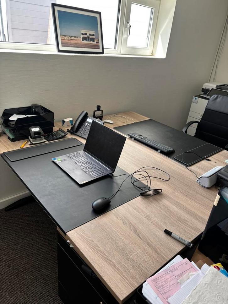 Gebruikt Stabureau - In Hoogte Verstelbaar, Huis en Inrichting, Tafels | Eettafels, Gebruikt, 100 tot 150 cm, 150 tot 200 cm, Vijf personen of meer