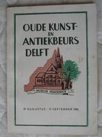 Antiekbeurs Delft 1952 + Museum Prinsenhof 1981, Ophalen of Verzenden, Gelezen, Catalogus