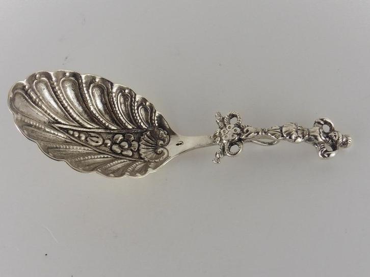 Zilveren roomlepel                                       Z95, Antiek en Kunst, Antiek | Goud en Zilver, Zilver, Ophalen of Verzenden