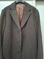 Eduard Dressler Winterjas - bruin cashmere - maat 52, Maat 52/54 (L), Bruin, Eduard Dressler, Ophalen of Verzenden