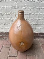 18e eeuwse steengoed kruik oliekruik, vorm als Baardmankruik, Ophalen of Verzenden