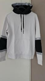 Calvin Klein Hoodie - Wit/Zwart - Maat S, Calvin Klein, Wit, Ophalen of Verzenden, Zo goed als nieuw