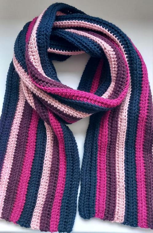 Gondas Creaties "spe-sjaal voor jou" gestreept. Meer kleuren, Kleding | Dames, Mutsen, Sjaals en Handschoenen, Nieuw, Sjaal, Ophalen of Verzenden