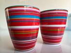 2 Iittala Origo Bekers Rood Roze Alfredo Häberli Nieuwstaat, Huis en Inrichting, Keuken | Servies, Nieuw, Ophalen of Verzenden