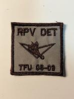 Borstembleem RPV DEF TFU 08-09, Verzenden, Landmacht, Nederland, Embleem of Badge