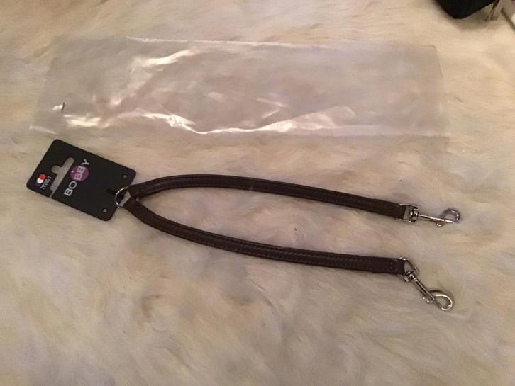 Nieuwe duovork voor 2 hondjes tegelijk aan 1 riem, Dieren en Toebehoren, Hondenriemen, Nieuw, Ophalen of Verzenden