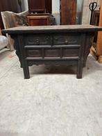 oosterse houten kast met lades, Ophalen