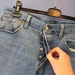 Levi's 501 jeans W33 L32 unisex (original mens) blauw 48804, Blauw, ., Ophalen of Verzenden, W33 - W34 (confectie 48/50)