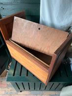 Antieke houten opbergkist, Antiek en Kunst, Ophalen