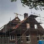 gevel buizen steiger materiaal compleet v vrijstaande woning, Doe-het-zelf en Verbouw, Steigers, Ophalen, Gebruikt, Gevelsteiger