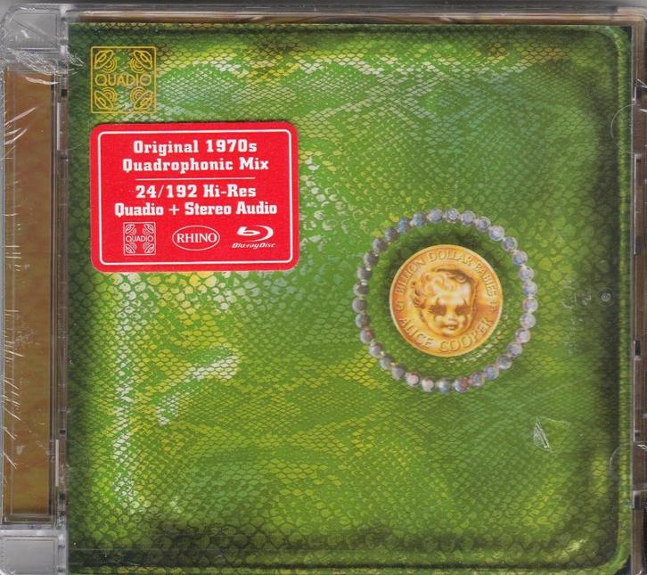 Alice Cooper - Billion Dollar Babies (Blu Ray Audio) Sealed, Cd's en Dvd's, Blu-ray, Nieuw in verpakking, Muziek en Concerten