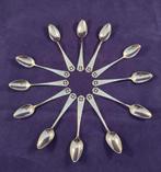 12 Nederlands Zilveren Theelepels Art Deco, Ophalen of Verzenden