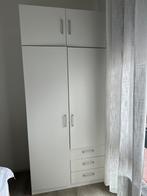 Witte kleding kast, Ophalen, 50 tot 100 cm, Zo goed als nieuw, 150 tot 200 cm
