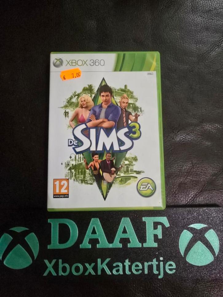 The sims 3 - xbox 360, Spelcomputers en Games, Games | Xbox 360, Zo goed als nieuw, 1 speler, Vanaf 12 jaar, Ophalen of Verzenden