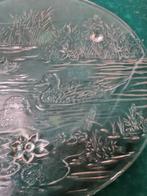 taartschaal met eenden en riet, Antiek en Kunst, Antiek | Servies los, Ophalen of Verzenden