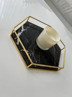 Design dienblad marmer, Huis en Inrichting, Woonaccessoires | Dienbladen, Ophalen, Zo goed als nieuw, Overige vormen, Overige materialen