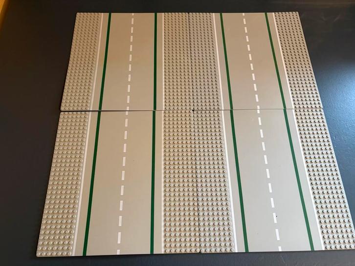 Lego grondplaten 4 stuks, Kinderen en Baby's, Speelgoed | Duplo en Lego, Zo goed als nieuw, Ophalen of Verzenden