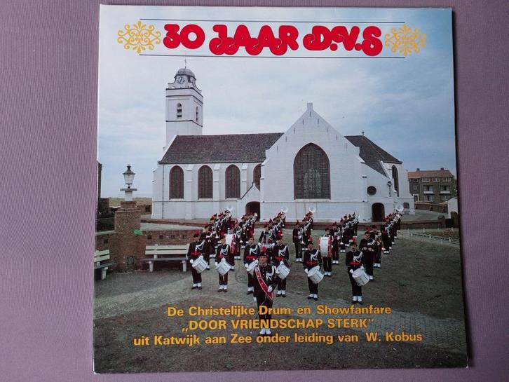 LP: FANFARE D.V.S. UIT KATWIJK  -  30 jaar D.V.S, Cd's en Dvd's, Vinyl | Overige Vinyl, Gebruikt, 12 inch, Ophalen of Verzenden