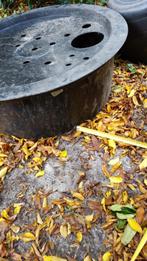 kuip waterornament fontein met deksel zeer stevig, Ophalen, Gebruikt, Beton, Waterornament