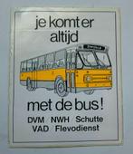 Sticker DVM/NWH/Schutte VAD/Flevodienst, Ophalen of Verzenden, Nieuw, Bedrijf of Vereniging