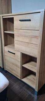 Kast finn 2 deurs licht eiken, Ophalen, Gebruikt, 100 tot 150 cm, 100 tot 150 cm