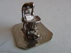 Miniatuur zilver Ei28 wasvrouwtje zilveren miniaturen, Verzenden, Zilver
