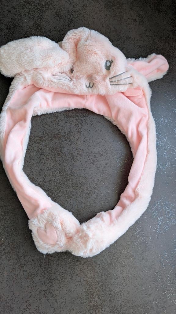 Muts konijn met opblaasbare oren, Gebruikt, Jongen of Meisje, Ophalen of Verzenden, 104 of kleiner