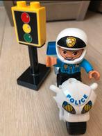 Lego Duplo politie motor, Ophalen of Verzenden, Zo goed als nieuw